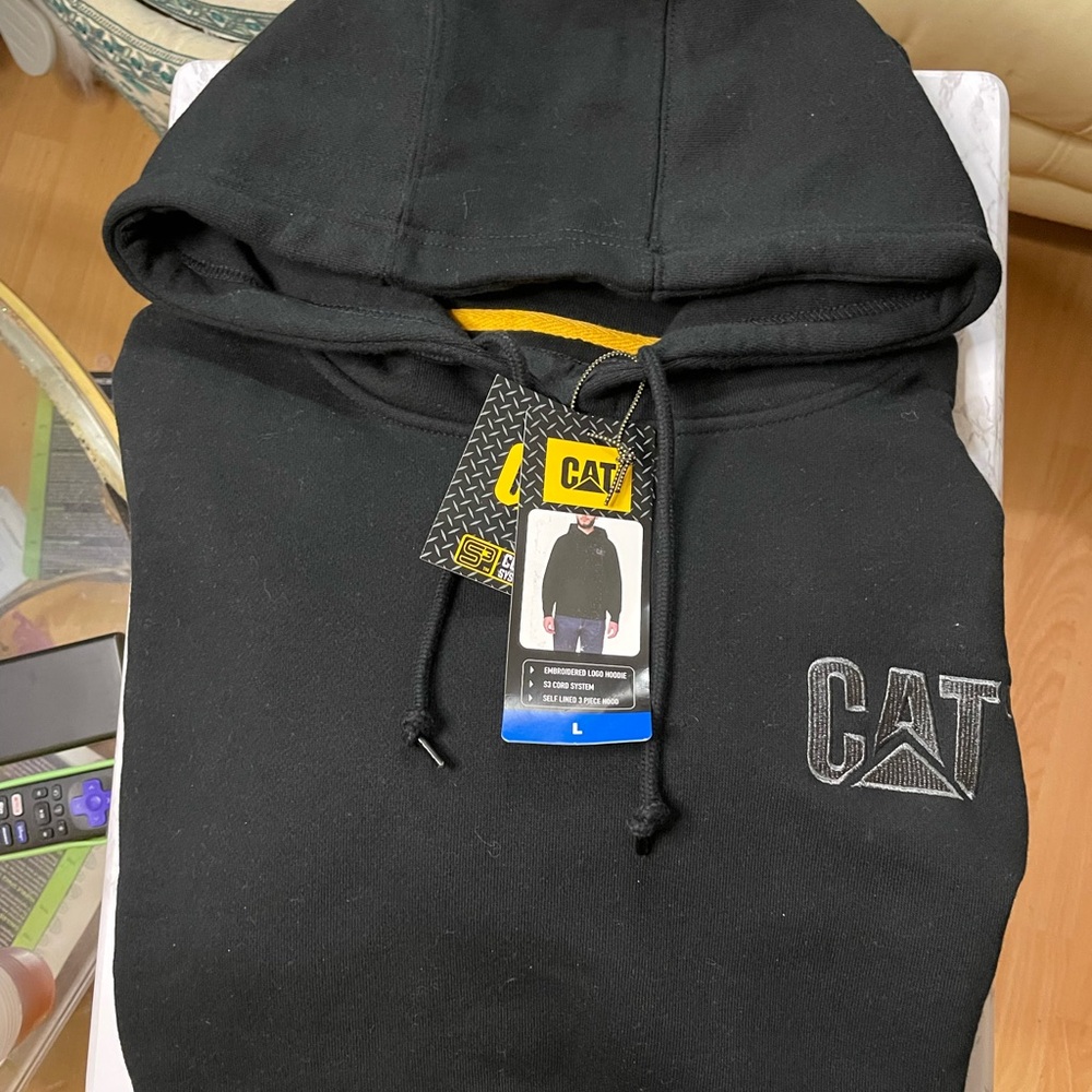 CAT Black Hoodie